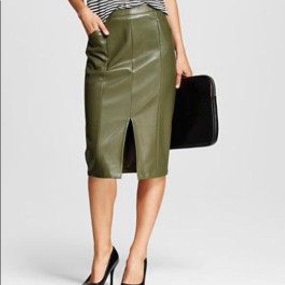 Who What Wear Dresses & Skirts - Who what wear faux leather skirt